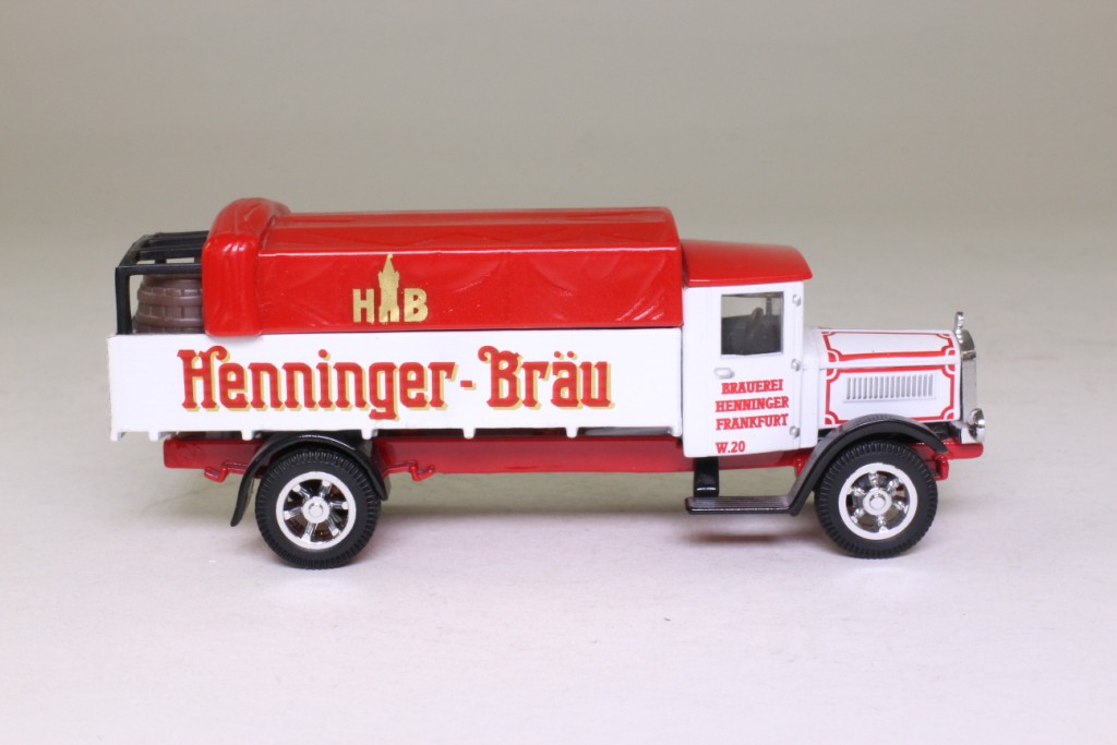 Matchbox Collectibles YGB17; 1932 Mercedes-Benz L5 Truck; Henninger Br�u
